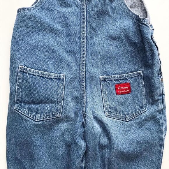 Vintage Timmy tom tom denim overalls VGUC 3T - Picture 8 of 8